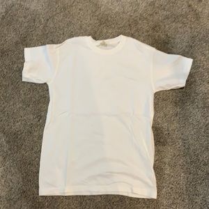Plain white t-shirt